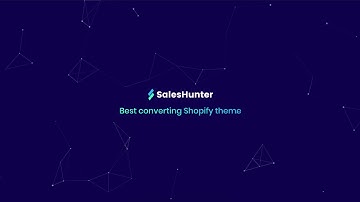 SalesHunter theme Tutorials | Video 2: Header and Footer