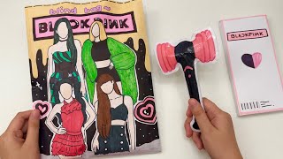 [paper diy] BLACKPINK blind bag unboxing! | asmr