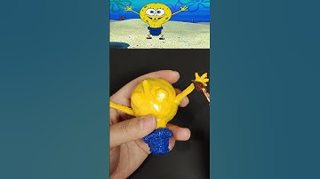 I made SpongeBob using a 3D printing pen!#spongebob