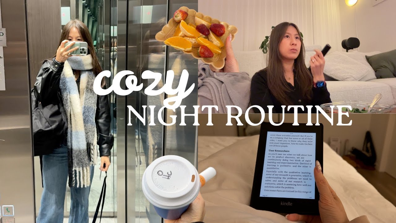 life as a corporate girl in melbourne 🌙 my cozy 5 to 9 night routine ...