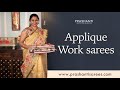 Applique work sarees  prashanti  19 may 24