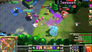 Gragas body slam first blood!!!