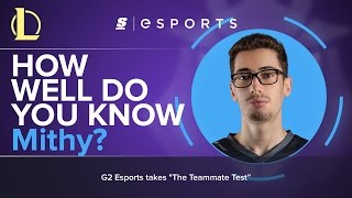 The Teammate Test How Well Do You Know Mithy?