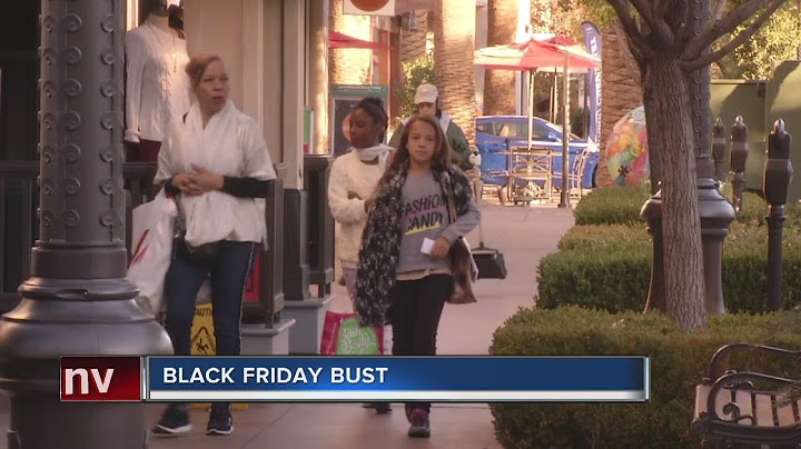 No big crowds on Black Friday in Las Vegas