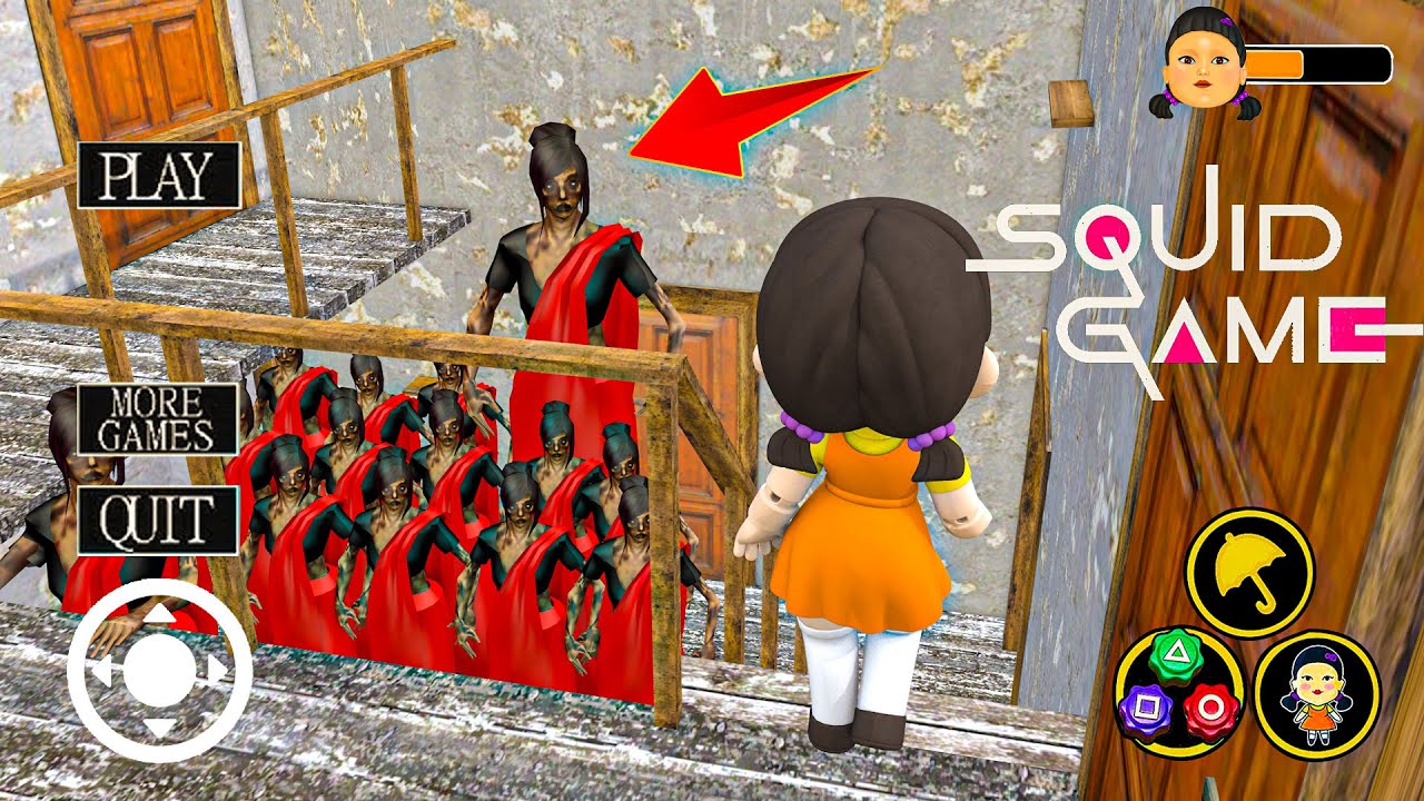 Playing as SpiderMan x Granny x Grandpa x Labubu call Tung Tung Sahur x Baby Spider in Granny House