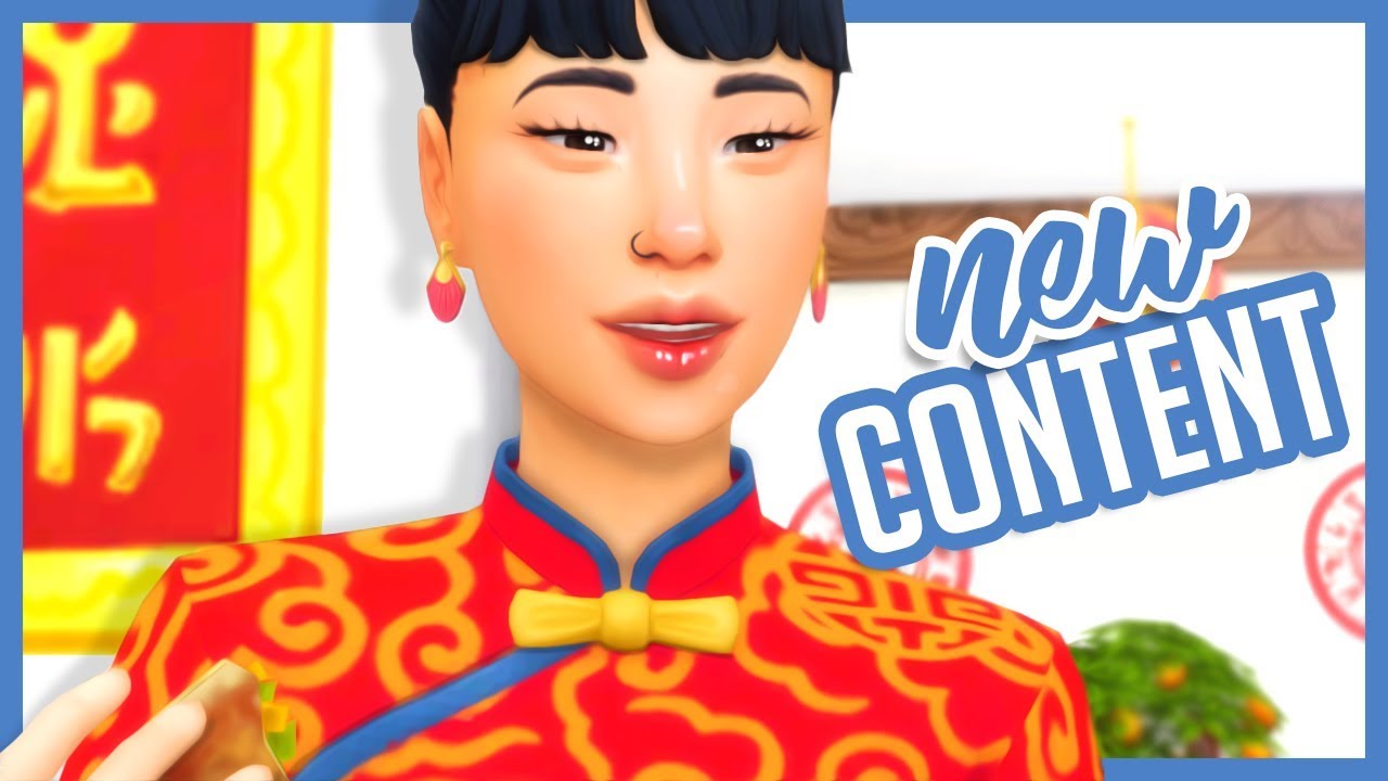 NEW FREE CONTENT UPDATE | THE SIMS 4 | LUNAR NEW YEAR 🐷