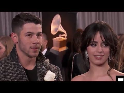 Camila Cabello & Nick Jonas' AWKWARD Run-In On Grammys 2018 Carpet
