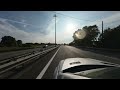 Driving timelapse in france and belgium