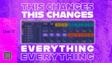 Ableton Live 11 : This changes everything (first crazy FREE new rack)