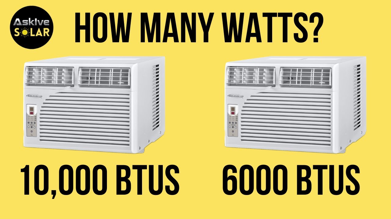 How Many Watts For Portable Ac Air Conditioner Power Rating In Watts at Mildred Rumbaugh blog