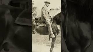 President Calvin Coolidge Used To Ride A Horse