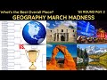 Geography March Madness Round 1 Part 2