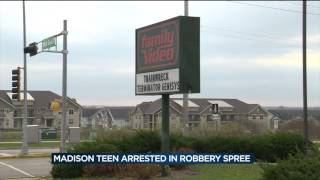 Teen suspected in series of robberies