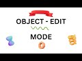 How to Switch Between Object and Edit Mode in Blender