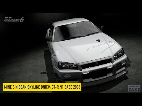 Mine's Nissan Skyline BNR34 GT-R N1 Base 2006 - Gran Turismo 6