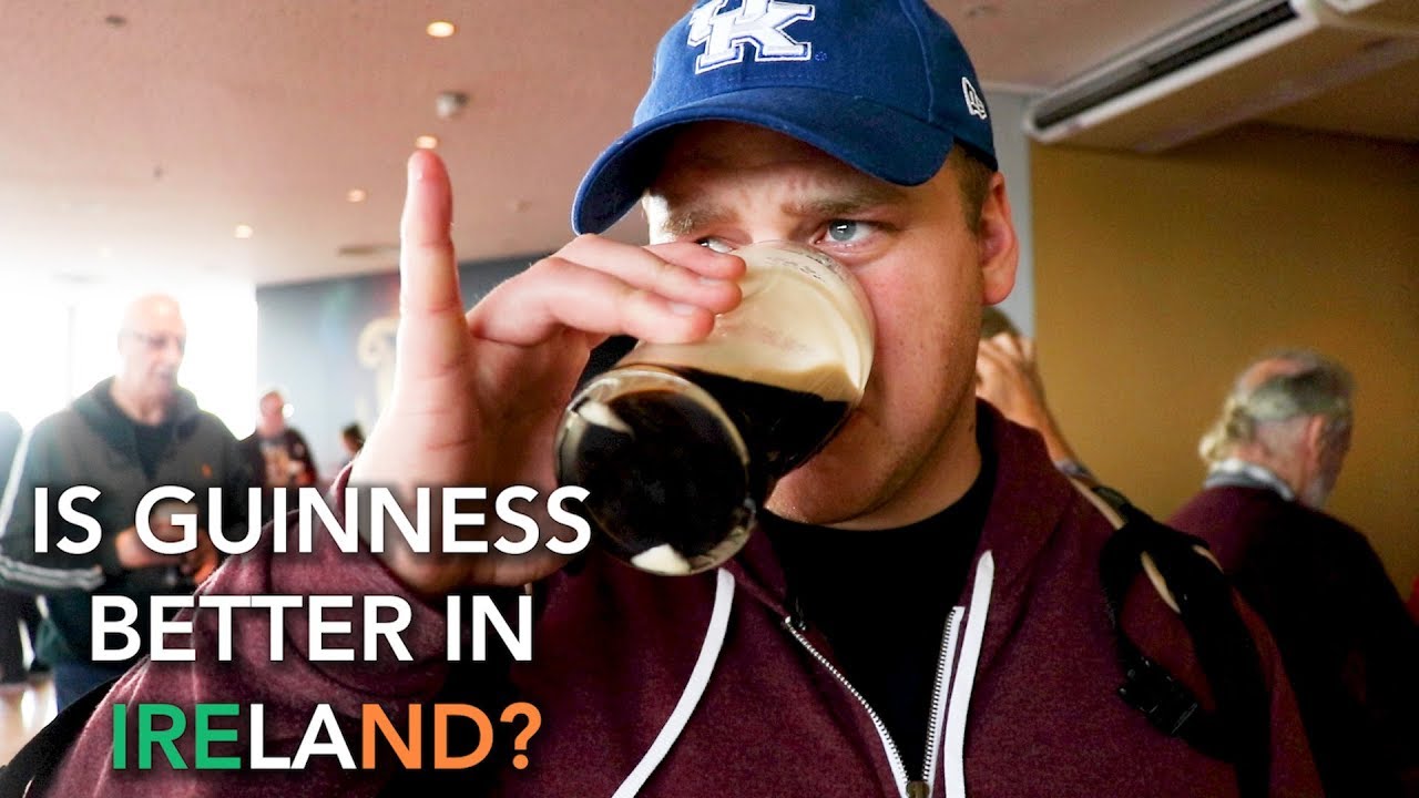 Does Guinness taste better in Ireland?! We visited the Guinness