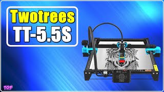 ✅ Обзор Twotrees TT-5.5S 🔥 Лучший лазерный гравер с ЧПУ 2023 с Aliexpress - Гравировальный станок