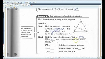 4.7 Use Isosceles and Equilateral Triangles