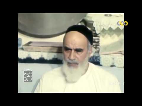 دیدار خمینی با رجایی و باهنر