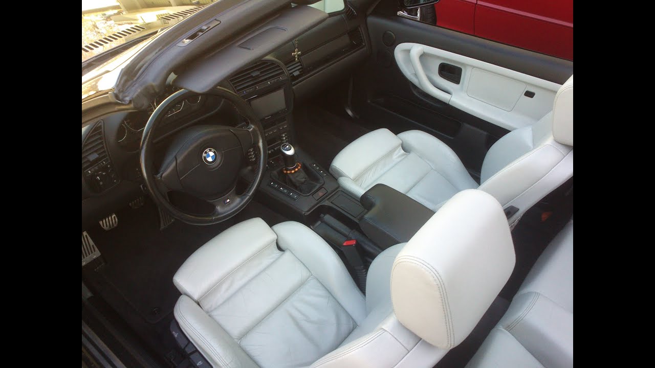 Bmw E36 Convertible Interior Conversion Grey To Black