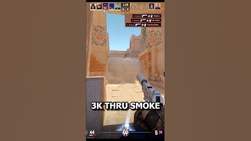 Insane 3K Thru Smoke!! #cs2premier #cs2 #cs2clips #csgo #anubis #insane