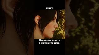 beget — Dragon age : Inquisition dialogue scene