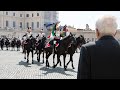 Mattarella al Cambio della Guardia solenne dei Corazzieri