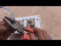 16A switch and socket board wiring connection/ how to make extension board / how to make 16 ampere