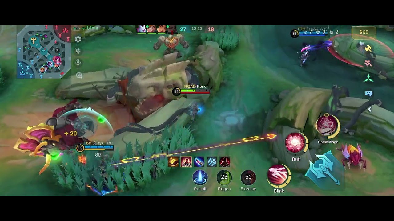 Tobrut assassin Stealth #wonosobo #mobilelegends #natalia