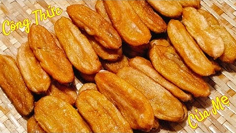 Làm CHUỐI PHƠI KHÔ Ép Dẻo,Theo Công Thức Của Mẹ,Chuối thơm dẻo  tươm mật vàng óng,Diệu Hoàng VLog