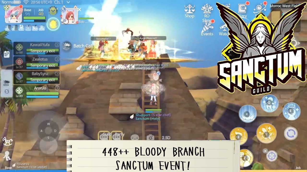 BLOODY BRANCH SANCTUM EVENT! ++448 BB GUYS PART 111 RAGNAROK ORIGIN