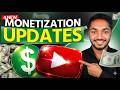 🚀 4 YouTube Monetization Updates 2026 | Boost Your Earnings Fast 💰
