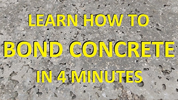 How to bond new concrete to old concrete