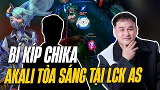 DRX CHIKA | TIẾP TỤC TỎA SÁNG CÙNG AKALI KHI ĐỐI ĐẦU GGA TẠI LCK SA | LING REACTION