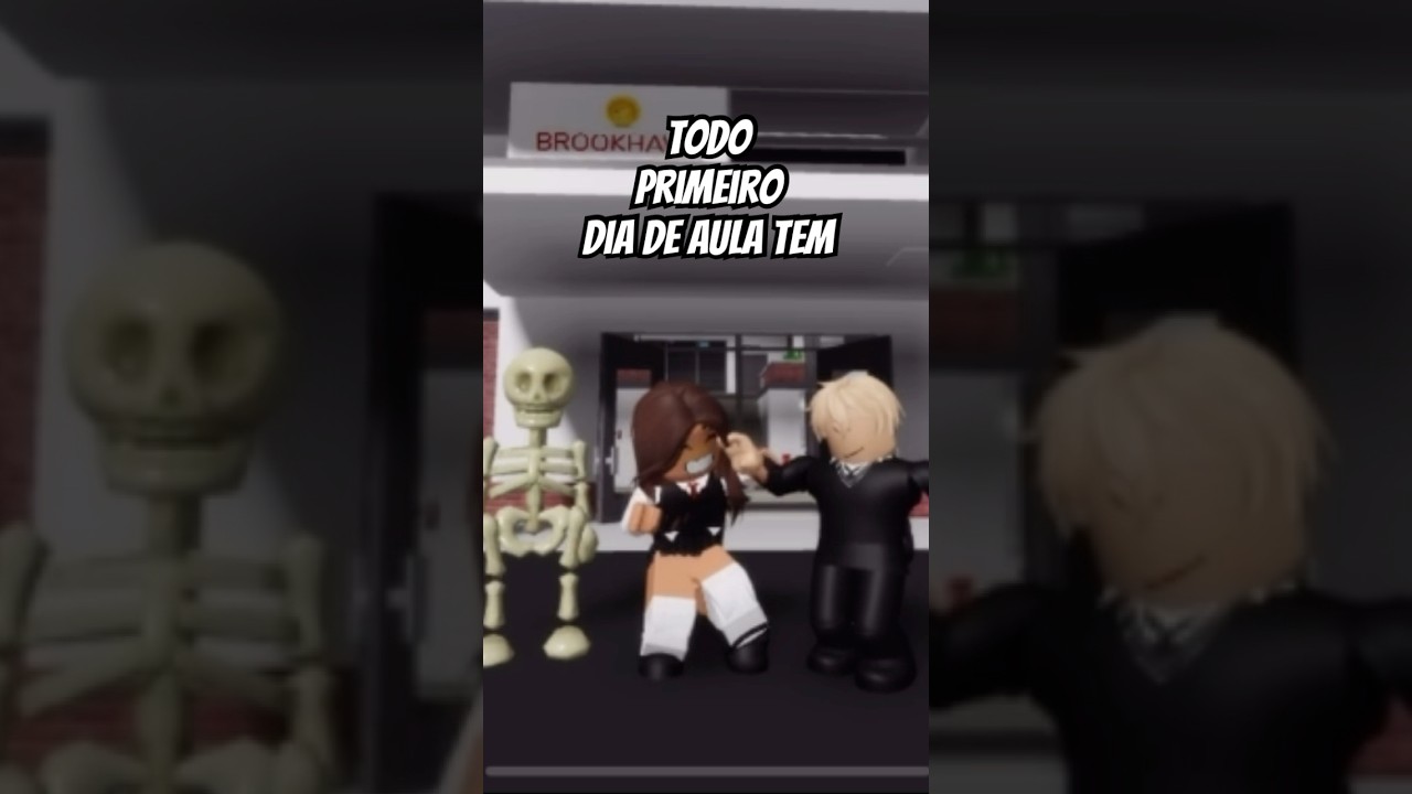 Todo primeiro dia de aula tem! 😅 #roblox #nãofloppa