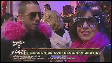 Filip Djukic and Ziza Stojanovic / epic kiss
