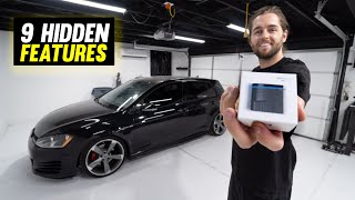 Experiencing 9 GTI Hidden Features w/ OBDeleven Device