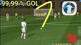 CARA TERBARU!!! TUTORIAL FREE KICK 99,99% GOL | DREAM LEAGUE SOCCER screenshot 3
