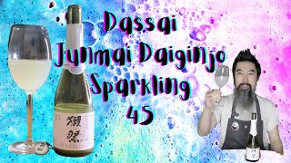 [日本酒紹介]　獺祭 純米大吟醸 スパークリング４５編　DASSAI Junmai Daiginjo Sparkling 45