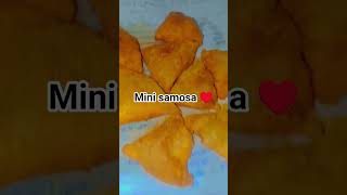 Mini samosa ♥️ #food #ytshorts #explore # #cooking #recipe