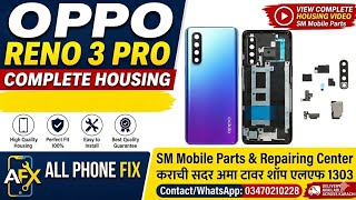 Original Quality: Oppo Reno 3 Pro Complete Housing & Full Body Replacement Service!