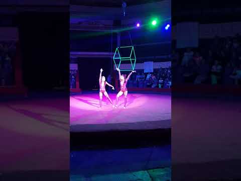 Aerial  cube duo Rumyanceva & Kipko