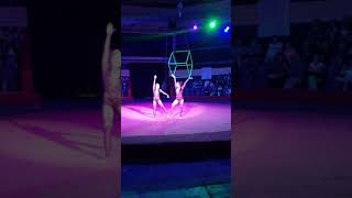 Aerial cube duo Rumyanceva & Kipko