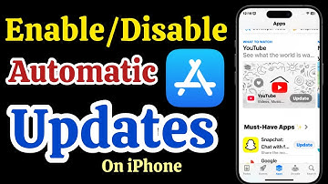 How to Enable/Disable Automatic Updates on iPhone | iOS Update Settings | iTech World