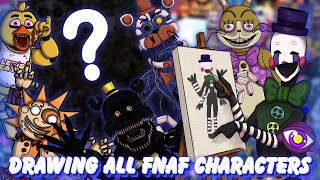 Drawing all FNaF Characters ( 433 Characters ) !