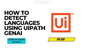 How to Detect Languages Using UiPath GenAI Real World Use Case | UiPath RPA