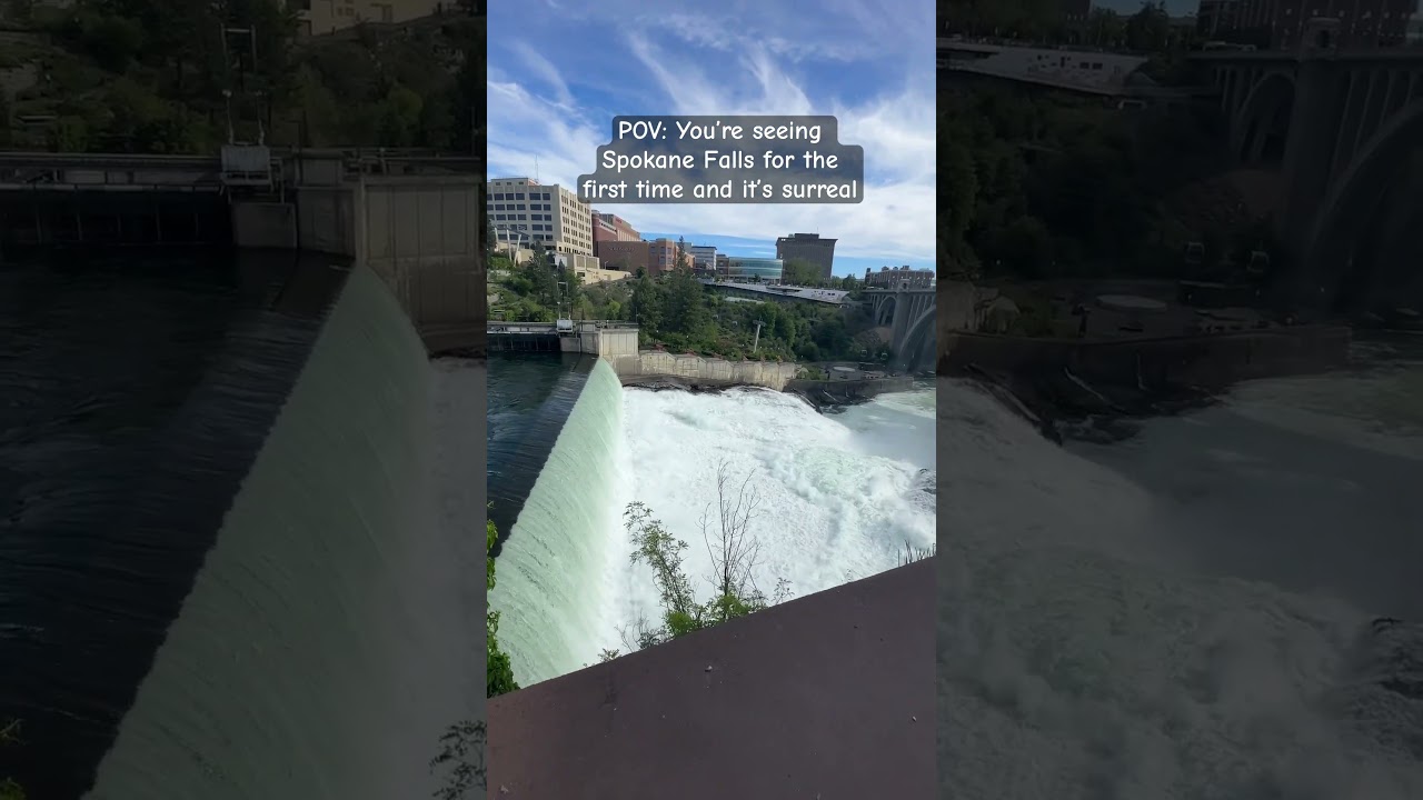 Spokane Falls is so iconic 💖