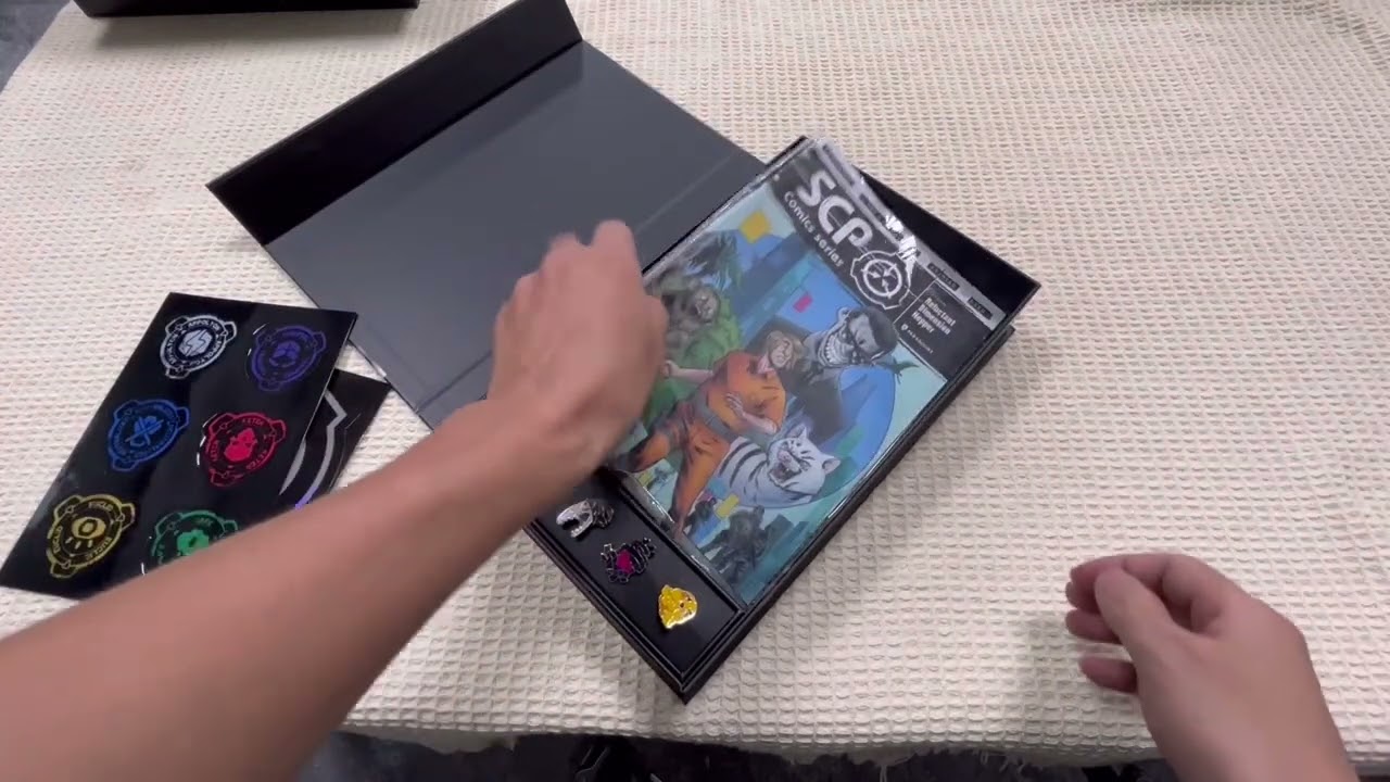 SCP Comics Box Set | Kickstarter Regular Edition