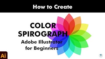 How to Create COLOR SPIROGRAPH for Beginners | Adobe Illustrator 2023 | TUTORIAL | S Graphic Design