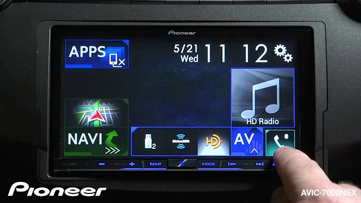 How To - AVIC-7000NEX - Customize The Home Screen